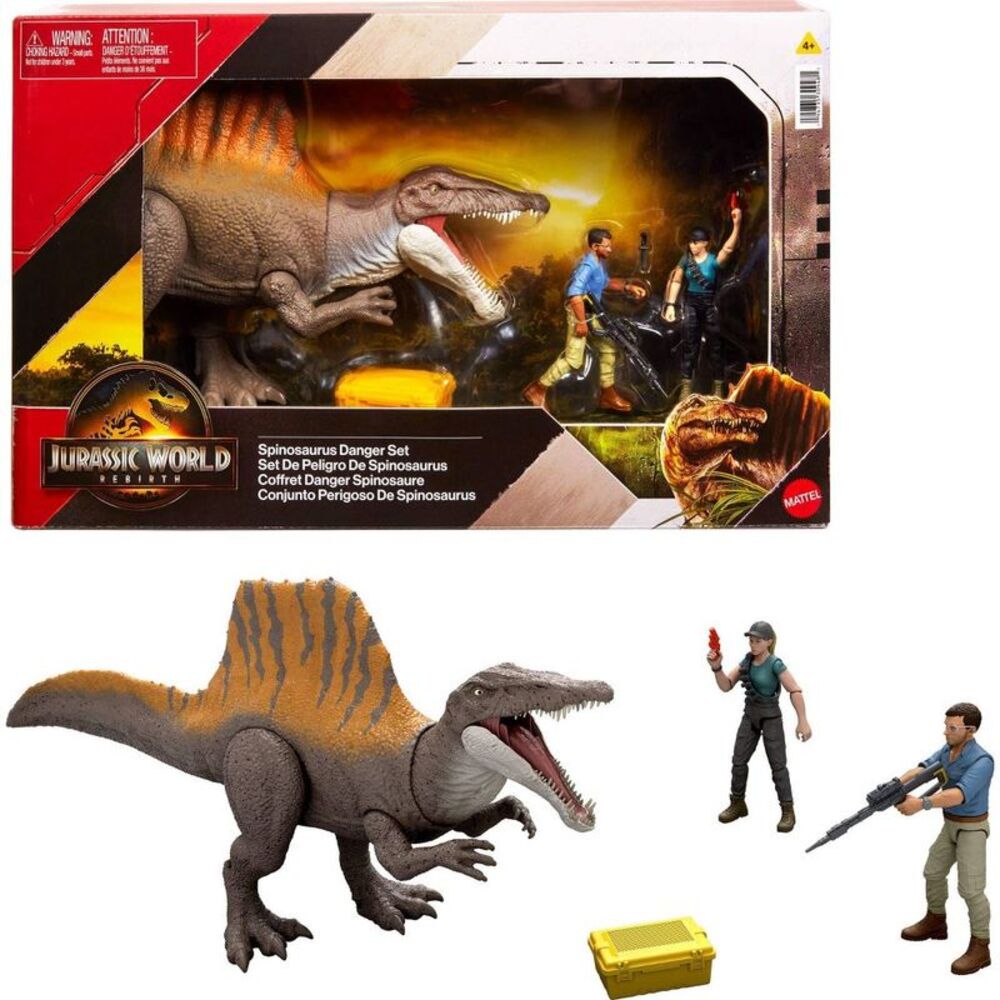 Rebirth Storypack with Exclusive Spinosaurus 2 Human Figures & Accessories